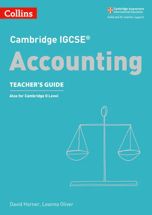 9780008254131, Cambridge IGCSE Accounting Teacher’s Guide