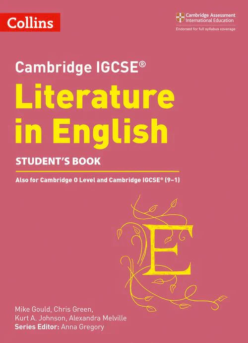 9780008262037, Cambridge IGCSE Literature in English Student’s Book