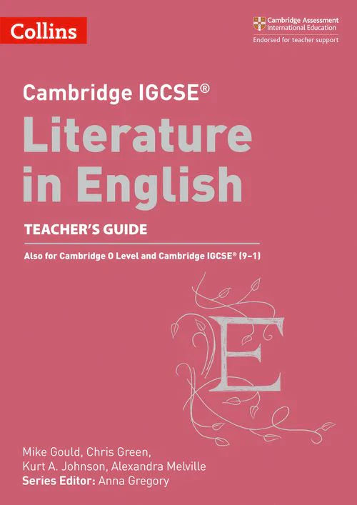 9780008262044, Cambridge IGCSE Literature in English Teacher’s Guide