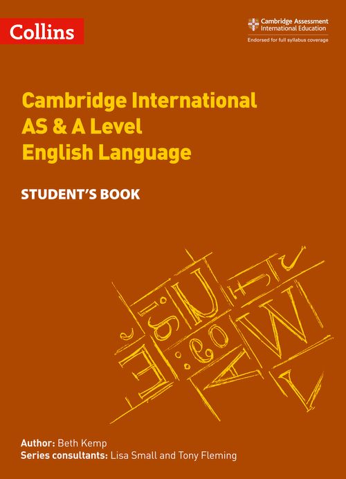9780008287603, Cambridge International AS & A Level English Language Student’s Book