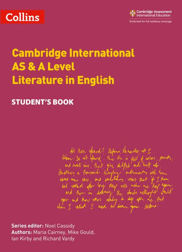 9780008287610, Cambridge International AS & A Level Literature in English Student’s Book