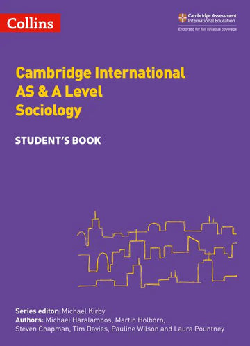 9780008287627, Cambridge International AS & A Level Sociology Student’s Book