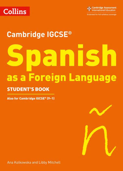 9780008300371, Cambridge IGCSE Spanish Studentâ€™s Book
