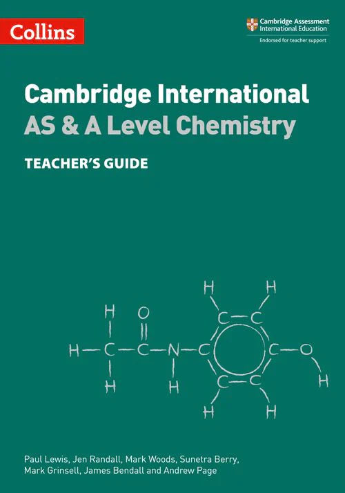 9780008322618, Cambridge International AS & A Level Chemistry Teacher's Guide Ebook