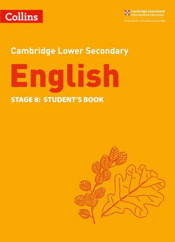 9780008364076, Cambridge Lower Secondary English Student's Books Student’s Book: Stage 8 2nd edition
