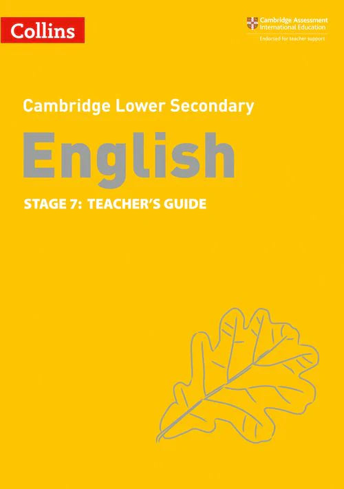 9780008364090, Cambridge Lower Secondary English Teacher's Guides Teacher’s Guide: Stage 7 2nd edition