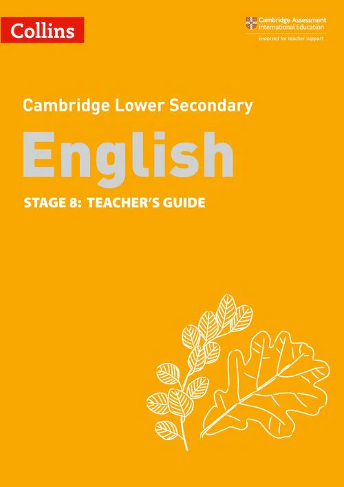 9780008364113, Cambridge Lower Secondary English Teacher's Guides Teacher’s Guide: Stage 8 2nd edition