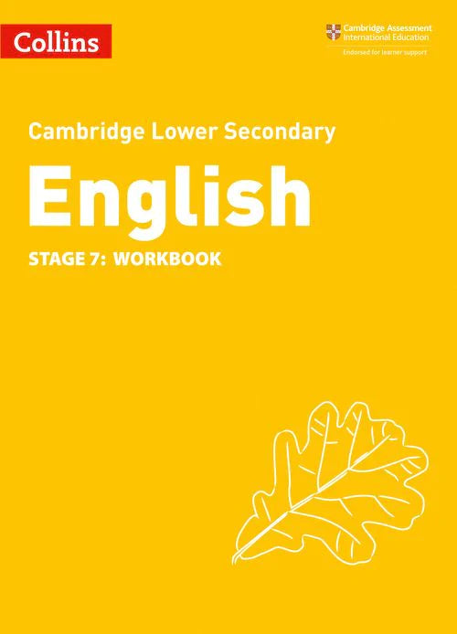 9780008364175, Cambridge Lower Secondary English Workbooks Workbook: Stage 7 2nd edition