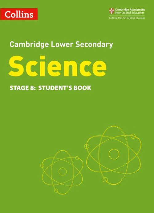 9780008364267, Cambridge Lower Secondary Science Student's Books Studentâ€™s Book: Stage 8 2nd edition