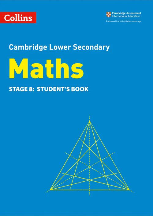 9780008378547, Cambridge Lower Secondary Maths Student's Books Studentâ€™s Book: Stage 8 2nd edition