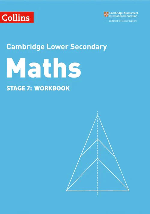 9780008378561, Cambridge Lower Secondary Maths Workbooks Workbook: Stage 7 2nd edition