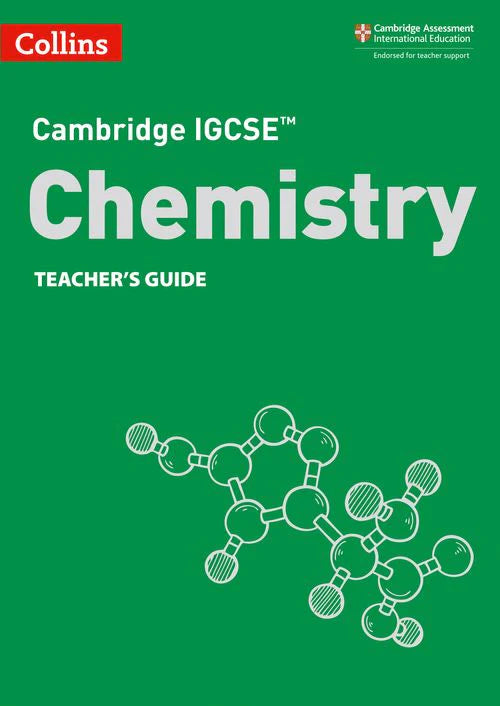 9780008430894, Cambridge IGCSE Chemistry Teacher’s Guide 3rd edition
