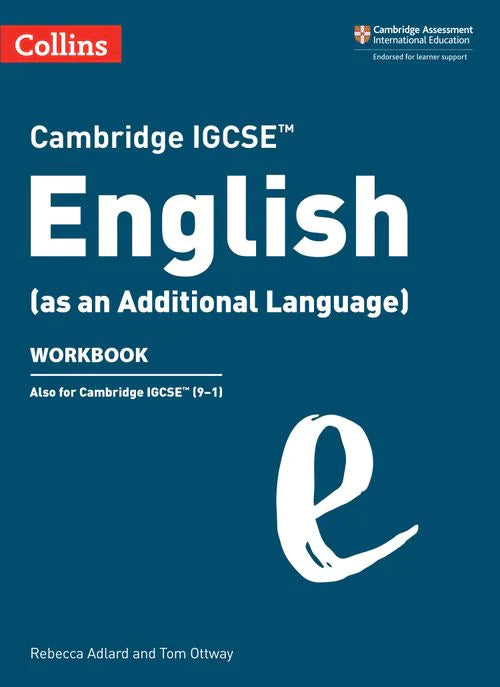 9780008496692, Cambridge IGCSE (As an Additional Language) Workbook