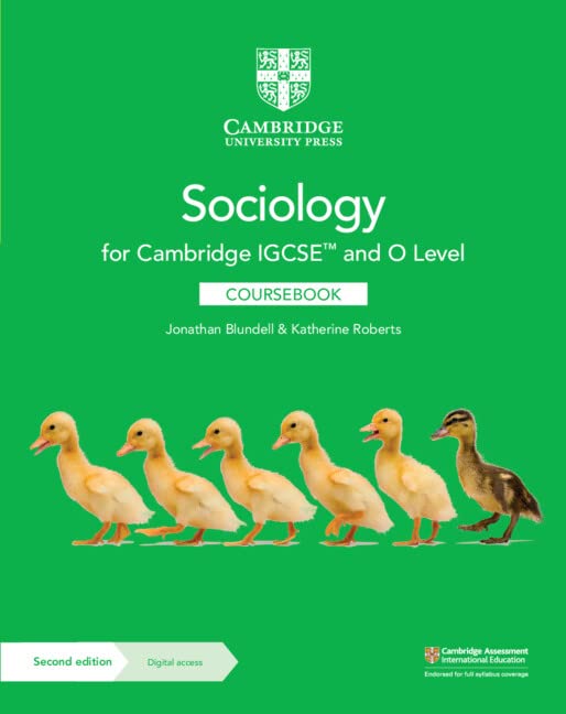 9781009282963, NEW Cambridge IGCSE and O Level Sociology Coursebook with Digital Access (2 years)