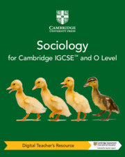 9781009282987, NEW Cambridge IGCSE and O Level Sociology Digital Teacher's Resource Access Card