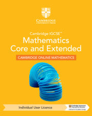 NEW Cambridge IGCSE Mathematics Core and Extended Coursebook with Cambridge Online Mathematics (2 years)