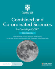 9781009311281, NEW Cambridge IGCSE Combined and Co-ordinated Sciences Coursebook with Digital Access (2 years)