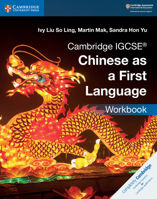 9781108434959, Cambridge IGCSE Chinese as a First Language Workbook