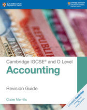 9781108436991, Cambridge IGCSE and O Level Accounting Revision Guide