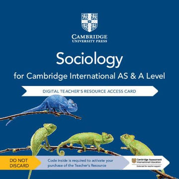 9781108458030, Cambridge International AS & A Level Sociology Digital Teacher’s Resource Access Card Second Edition
