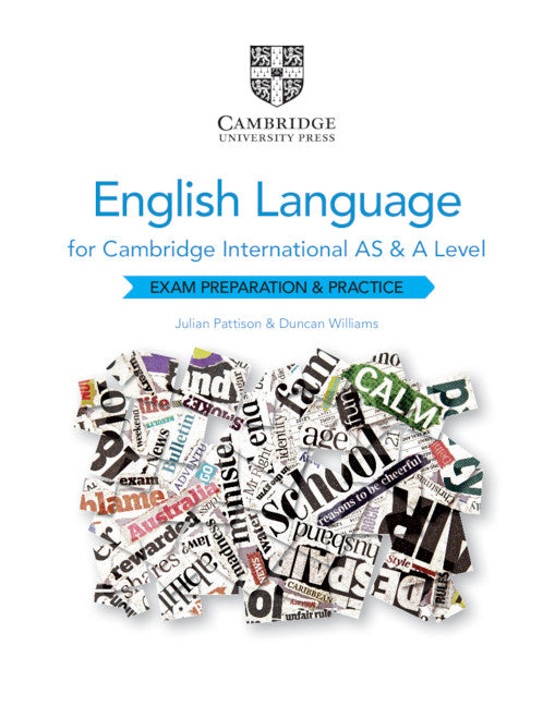 9781108731256, Cambridge International AS & A Level English Language Exam Preparation and Practice