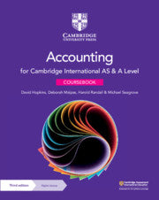9781108902922, Cambridge International AS & A Level Accounting Coursebook with Digital Access