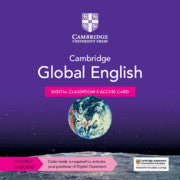 9781108925815, Cambridge Global English Digital Classroom Access Card (1 year) Stage 8