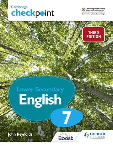 9781398300163, Cambridge Checkpoint Lower Secondary English Student's Book 7