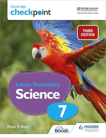 9781398300187, Cambridge Checkpoint Lower Secondary Science Student's Book 7