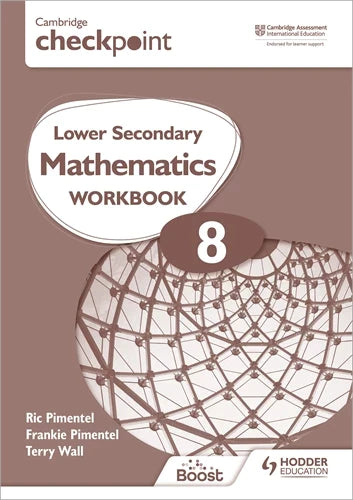 9781398301283, Cambridge Checkpoint Lower Secondary Mathematics Workbook 8
