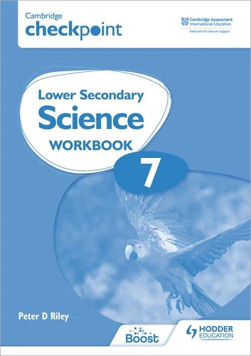 9781398301399, Cambridge Checkpoint Lower Secondary Science Workbook 7