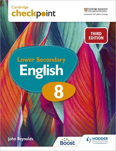 9781398301849, Cambridge Checkpoint Lower Secondary English Student's Book 8