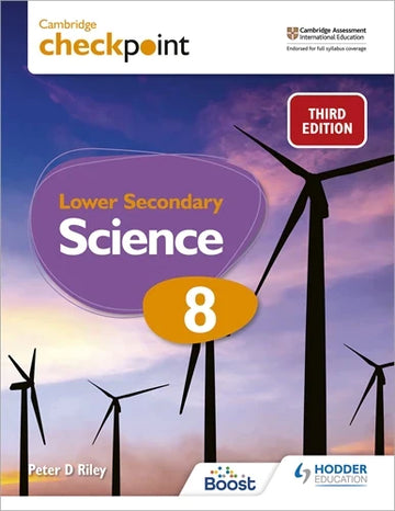 9781398302099, Cambridge Checkpoint Lower Secondary Science Student's Book 8