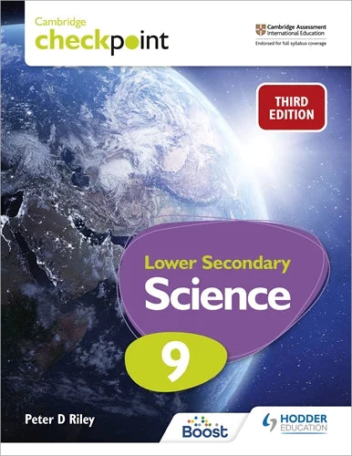9781398302181, Cambridge Checkpoint Lower Secondary Science Student's Book 9