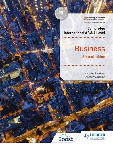 9781398308114, Cambridge International AS & A Level Business Second Edition
