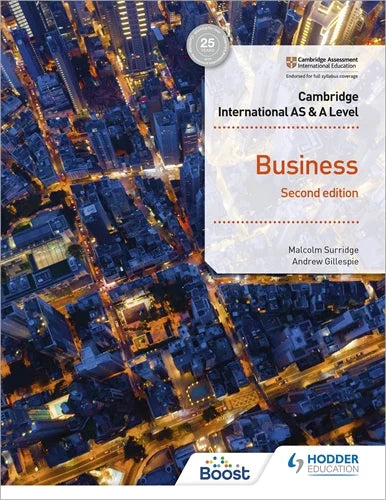 9781398308114, Cambridge International AS & A Level Business Second Edition