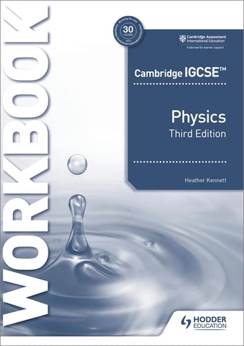 9781398310575, Cambridge IGCSE Physics Workbook 3rd Edition