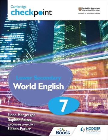 9781398311411, Cambridge Checkpoint Lower Secondary World English Student's Book 7