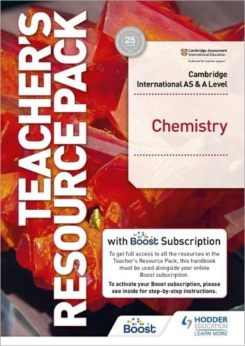 9781398316799, Cambridge International AS & A Level Chemistry Teacher's Resource Pack