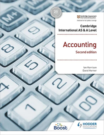 9781398317536, Cambridge International AS and A Level Accounting Second Edition