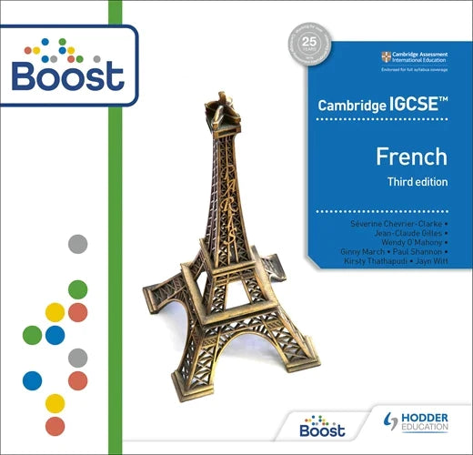 9781398329607, Cambridge IGCSE French Third Edition Boost