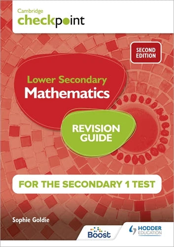 9781398342866, Cambridge Checkpoint Lower Secondary Mathematics Revision Guide for the Secondary 1 Test 2nd edition