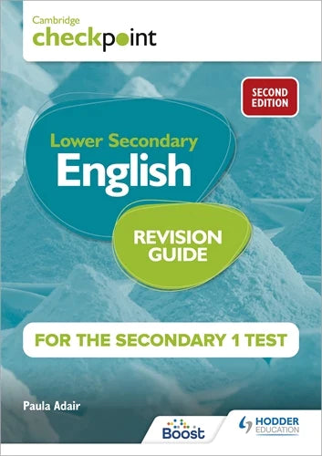 9781398342873, Cambridge Checkpoint Lower Secondary English Revision Guide for the Secondary 1 Test 2nd edition