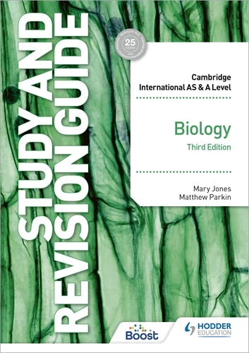 9781398344341, Cambridge International AS/A Level Biology Study and Revision Guide Third Edition