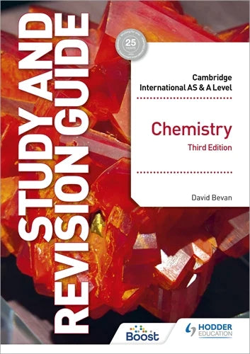 9781398344396, Cambridge International AS/A Level Chemistry Study and Revision Guide Third Edition