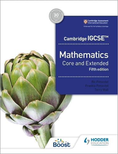 9781398373914, Cambridge IGCSE Core and Extended Mathematics Fifth edition