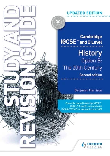 9781398375062, Cambridge IGCSE and O Level History Study and Revision Guide 2nd edition