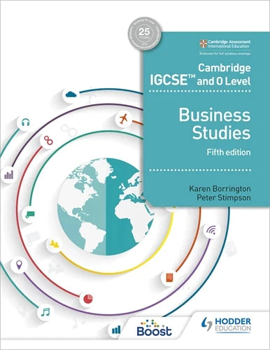 9781510421233, Cambridge IGCSE and O Level Business Studies 5th edition