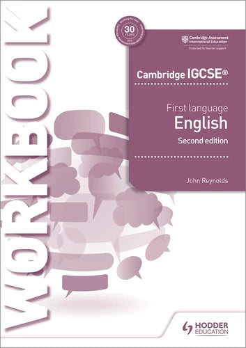 9781510421325, Cambridge IGCSE First Language English Workbook 2nd edition