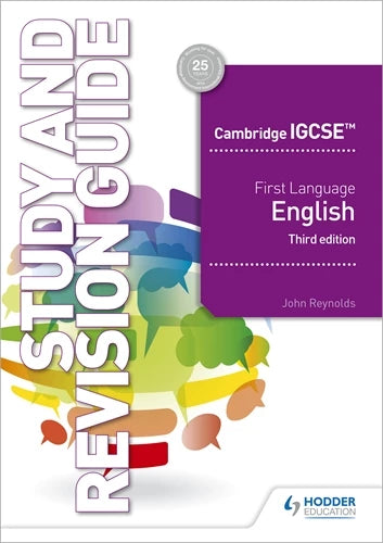 9781510421349, Cambridge IGCSE First Language English Study and Revision Guide 3rd edition